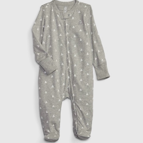 GAP Baby one piece gray 0-3 months - Picture 1 of 1